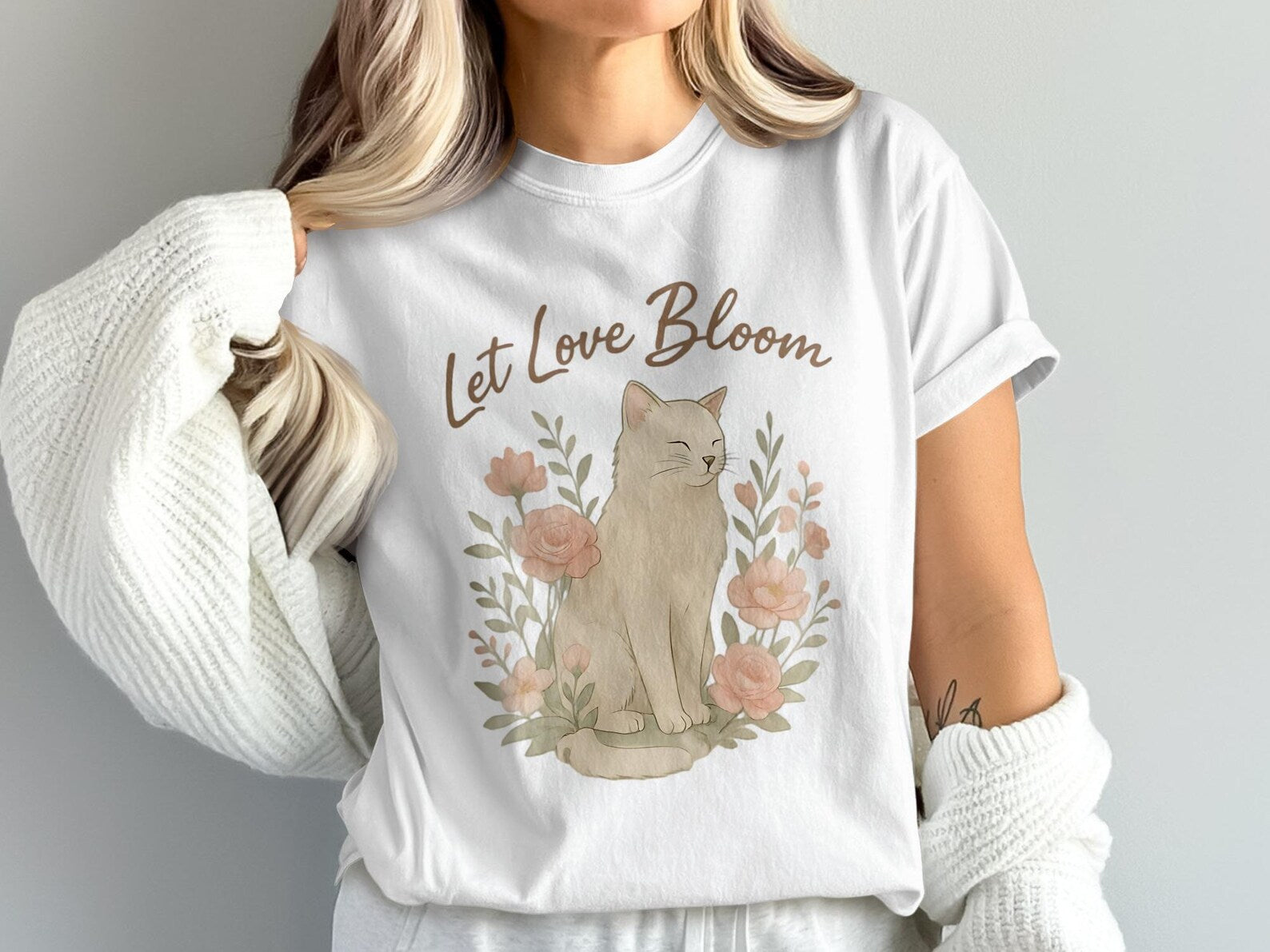 Tricou Oversized BUMBAC 100% Bloom 14